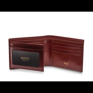 Bosca 100% Italian Leather Wallet - NEW IN BOX